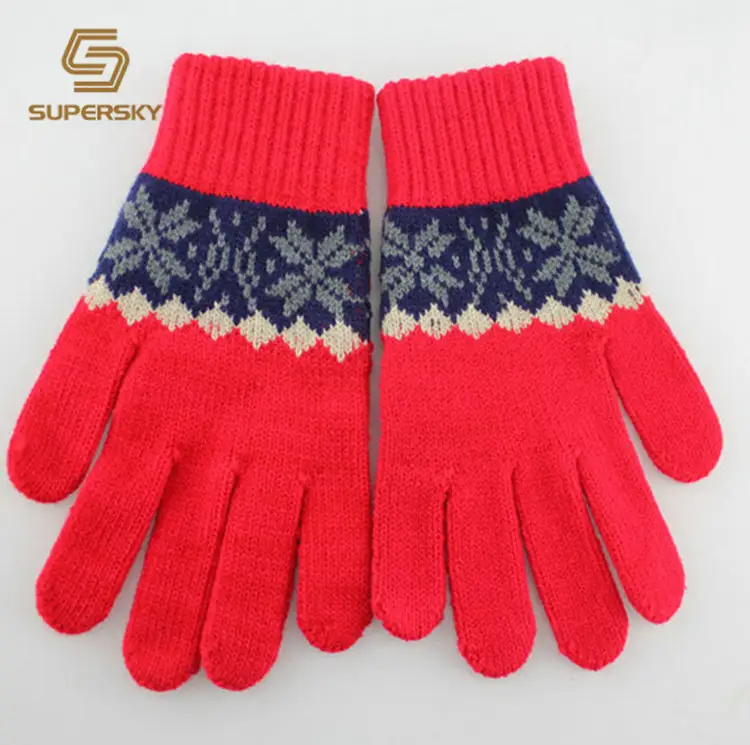 Индивидуальные горячей продажи хорошее качество зимние теплые модные перчатки