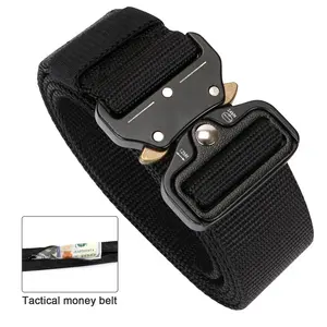 Tactical Heavy Duty Flyfit Quick Release Buckle Cinturon Tactico Negros Battle Duty Belt Men Nylon Buckle Tactical Belt