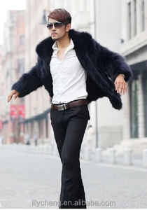 <span class=keywords><strong>Cappotto</strong></span> Invernale da <span class=keywords><strong>Uomo</strong></span> di Lusso 2026 in <span class=keywords><strong>Pelliccia</strong></span> Sintetica a Lunghezza Media con Risvolto, Taglie Forti, Spesso e Caldo, Personalizzabile con Logo, Prezzo di Fabbrica All'Ingrosso - Product Image 5