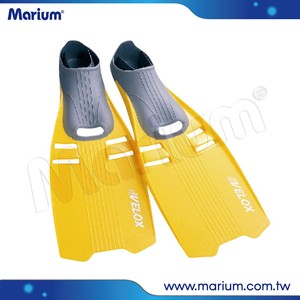 Suitable Long Blade Rubber Fins For Scuba Diving Swimming Freediving Equipment - Product Image 1