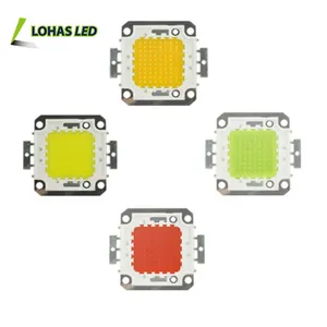 Espectro completo LED COB LED Chip personalizado de alta potencia 30W 50W 150W 200W Epistar LED luz COB 10W LED de Chip -10 - 50 100 Ce rohs