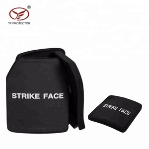 <span class=keywords><strong>Plaque</strong></span> de protection céramique 10x12 Strike Face 3A en carbure de silicium, alumine et PE pour porte-plaques tactique - Product Image 6