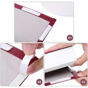 2 rotoli di <span class=keywords><strong>Nastro</strong></span> Biadesivo In Schiuma PE Bianco <span class=keywords><strong>Nastro</strong></span> di Schiuma <span class=keywords><strong>Spugna</strong></span> Morbido <span class=keywords><strong>Nastro</strong></span> <span class=keywords><strong>Adesivo</strong></span> di Montaggio (1/2 pollici da 50 piedi) - Product Image 5