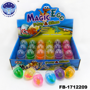 Venta caliente magia figura de dinosaurio huevo limo masilla perfumado stress relief lodos claro arcilla lindo niños juguete - Product Image 3