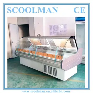 Scoolman商用升降玻璃熟食店