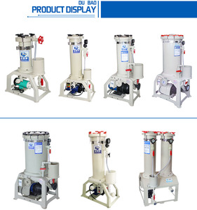 Bộ Lọc Chất Lỏng Công Nghiệp, Đặc Biệt Là Cho Dung Dịch Mạ Và Lưu Thông Nước Với Bơm Tùy Chọn - Product Image 5