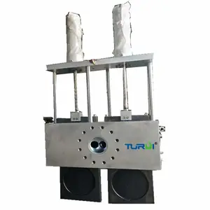 Turui self clean rotante raschietto tipo melt filtro melt filtro per la plastica pelletizzatore laser melt filtro senza maglia di pelletizzatore