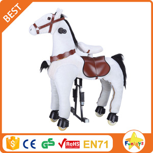 Funtoys equitación caminar juguetes para niños de madera caballito de madera - Product Image 5