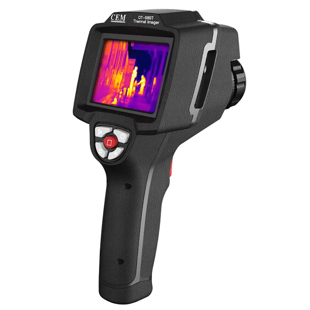 यूके DT-9885 पेशेवर संभाला 50Hz इन्फ्रारेड थर्मल Imager 384*288 Thermographic कैमरा