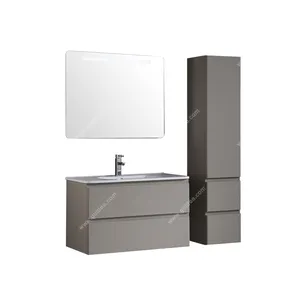 Simple style Européen et haute qualité salle de bains cabinet true contemporain meubles fabricant