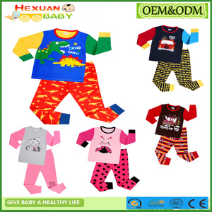 Pakaian Set Hot Menjual Piyama Anak-anak anak-anak Pakaian Tidur Bayi Piyama Anak Piyama Bayi Pakaian Tidur - Product Image 2