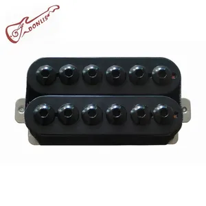 Invader style electric guitar humbucker pickup in Nickel silver baseplate for custom and wholesale