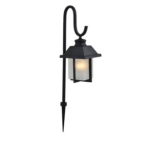Lampade da parete impermeabili da strada moderne lampade da giardino in vetro di alluminio 220V <span class=keywords><strong>lampadine</strong></span> a incandescenza illuminazione esterna giardino sabbia nera - Product Image 5