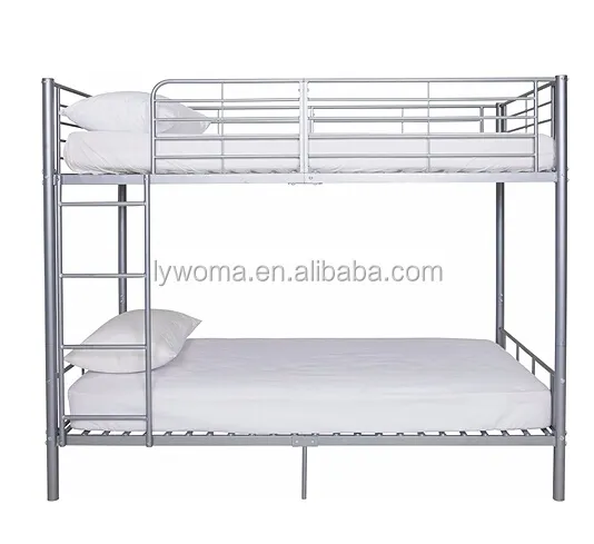 Double deck bed design bedroom furniture adult bunk beds iron double bed design