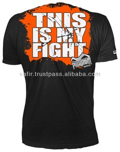 เสื้อยืดสีดำโพลีเอสเตอร์100% สำหรับผู้ชายรุ่นใหม่ - Product Image 3