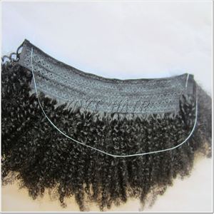 <span class=keywords><strong>Extensions</strong></span> de cheveux en <span class=keywords><strong>Halo</strong></span> fil de poisson, cheveux humains vierges, offre spéciale, ne s'emmêlent pas, sans perte, 2019 - Product Image 2