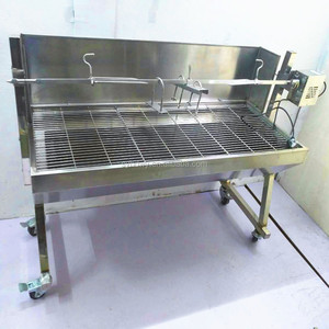 Cocina al aire libre carbón asadores escupir barbacoa equipo tostador - Product Image 2