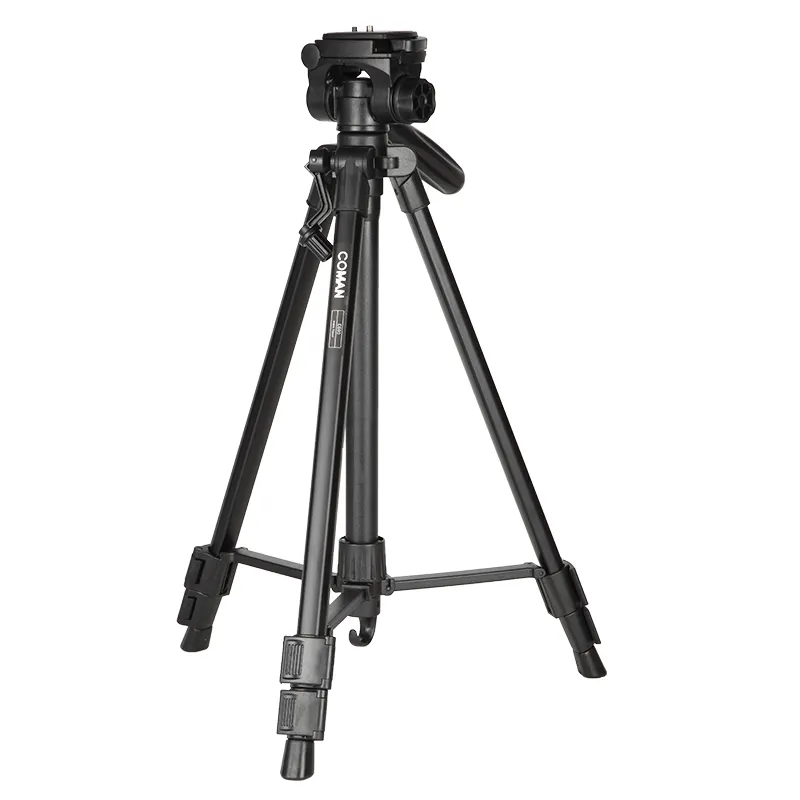 Coman Tripod Kamera Kepala Cairan Fotografi, Kualitas Tinggi untuk Kamera Dslr