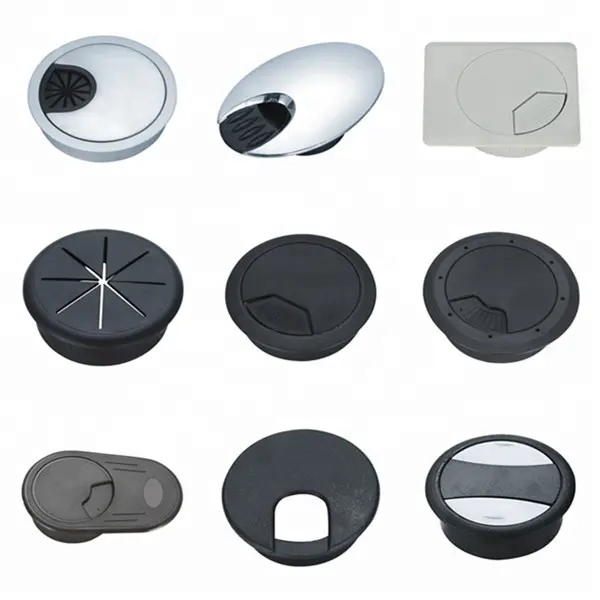 Special shape plastic desk grommet/Table hole cover