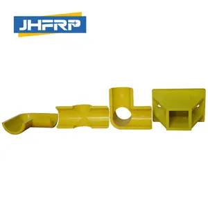 JH147彩色防紫外线玻璃钢/玻璃钢护栏扶手配件