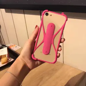 Hot creativo custodia per cellulare, universale silicone di qualità di hight universale del telefono delle cellule di caso del basamento