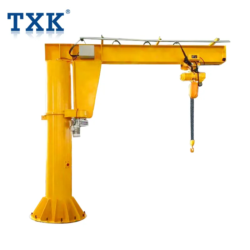 TXK Guter Preis Minikran 500kg 360 Grad drehbarer Schwenk arm lift Kleiner tragbarer mobiler Ausleger kran Philippinen