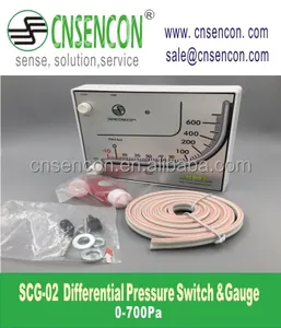 Air Low Differential Pressure Gauge SCG For Blood Pressure And Respiratory Pressure In Health Care Equipment