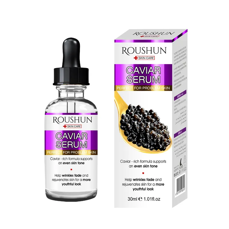 ROUSHUN private label arbutin Anti Aging Caviar Serum For Face hot sale Whitening skin serum