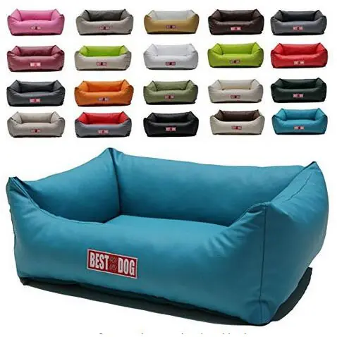 Мягкая квадратная теплая Утвержденная кровать для собак, роскошная кровать для домашних животных, роскошная кровать для домашних животных