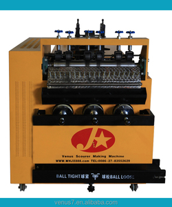 Máquina Automática para Fabricar <span class=keywords><strong>Estropajos</strong></span> y Cepillos de Acero Inoxidable VENUS JX-A6 con Funciones de Tejido de Malla y Almohadillas Abrasivas 380V - Product Image 4