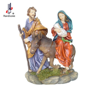 Artesanía de resina de <span class=keywords><strong>la</strong></span> Última <span class=keywords><strong>Cena</strong></span> de <span class=keywords><strong>La</strong></span> Sagrada Familia de 16,5 pulgadas para decoración navideña del hogar - Product Image 6