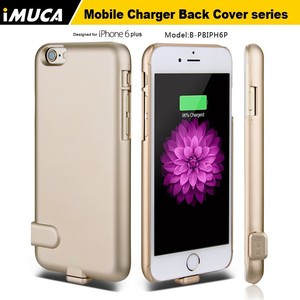 Slim power banque avec batterie multiples cas de téléphone portable pour <span class=keywords><strong>i</strong></span> phone6 plus téléphone cas - Product Image 1