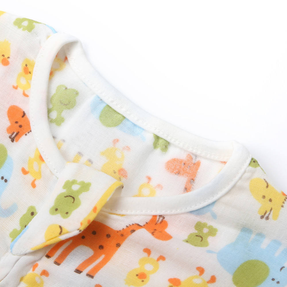 Zogift 2018 2 capas suave ecológico 100% tela de muselina de algodón bebé saco de dormir - Product Image 6