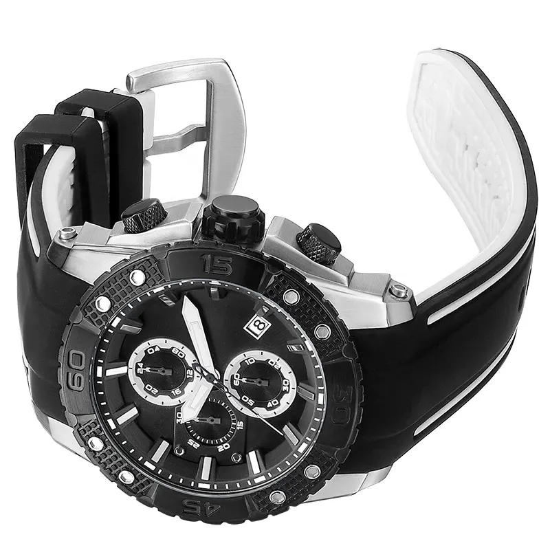Новый стиль Шэньчжэнь производитель Пользовательский логотип популярный запас рекламные мужские спортивные часы
