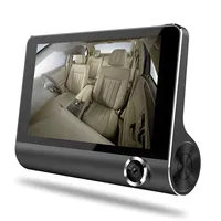 Cámara de salpicadero para coche Z10 2019 p, 3 lentes, 1080 pulgadas, visión nocturna, grabadora de vídeo, DVR, novedad de 4,0
