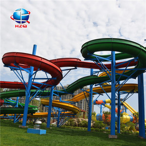 Venta caliente 2018 tobogán del parque Temuco fábrica <span class=keywords><strong>en</strong></span> China + gran espiral Paseo del agua - Product Image 1