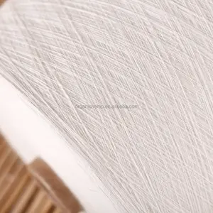 Certified Organic Linen/Organic Cotton Blended Yarn 20S For Weaving
