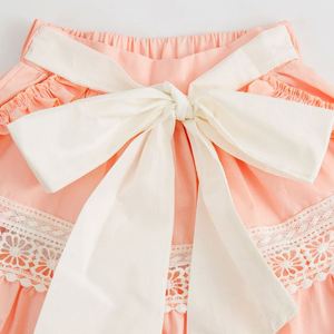 Váy <span class=keywords><strong>maxi</strong></span> cotton mùa hè đáng yêu cho bé gái, quần áo nơ, váy dài bán buôn cho bé gái - Product Image 6