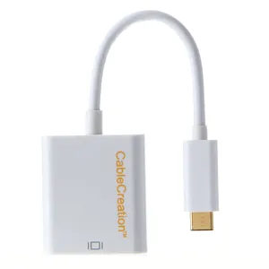 كابل توصيل ذهبي USB3.1 HDMI إلى USB C, كابل توصيل ذهبي USB3.1 HDMI إلى USB C محول DP Alt وضع لجهاز Apple الجديد Macbook Chromebook