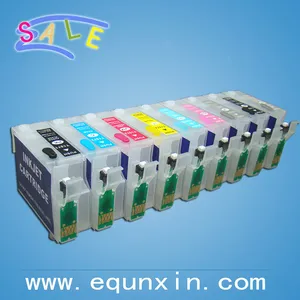 Cartouches rechargeables pour Epson P600 recharge cartouches d'encre pour Epson surecolor P600 avec arc auto reset puces