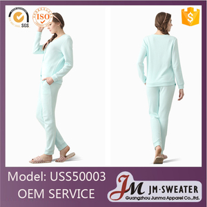 El último diseño para <span class=keywords><strong>hombre</strong></span> <span class=keywords><strong>gris</strong></span> de manga larga pijamas de algodón pijamas ropa de dormir - Product Image 4
