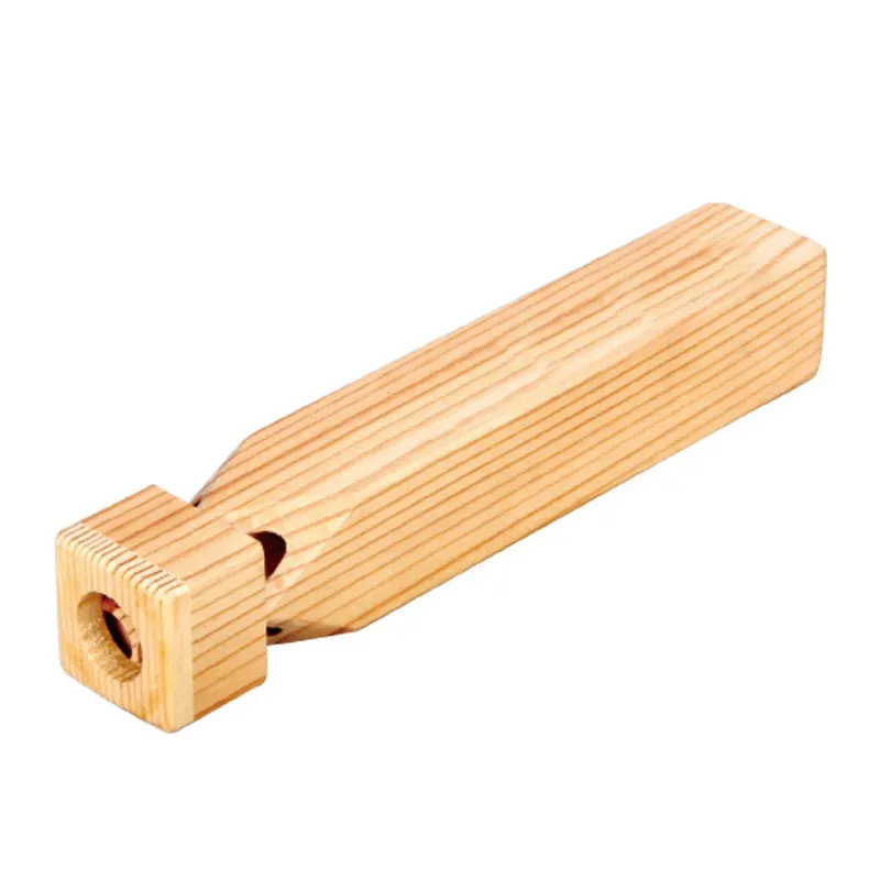 Fabricación de silbato de tren de madera de china con sonidos de silbato