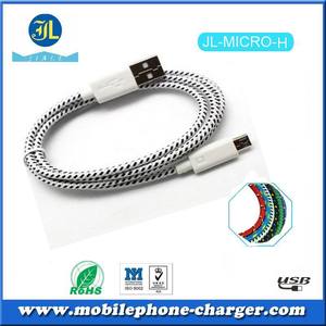 1 / <span class=keywords><strong>2</strong></span> / <span class=keywords><strong>3</strong></span> M Cable Usb fuerte trenzado tela Micro Usb Data Sync Cable cargador plomo - Product Image 5