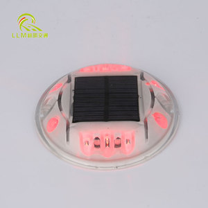 Seguridad <span class=keywords><strong>vial</strong></span> LED verde y rojo 2 en 1 solar LED parpadeante <span class=keywords><strong>ojo</strong></span> <span class=keywords><strong>de</strong></span> <span class=keywords><strong>gato</strong></span> - Product Image 2