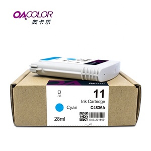 OACOLOR Remanufactured for HP11 Ink <strong>Cartridge</strong> for HP Designjet100 500 for Business <strong>Inkjet</strong> 1000 K850 Printer - Product Image 3
