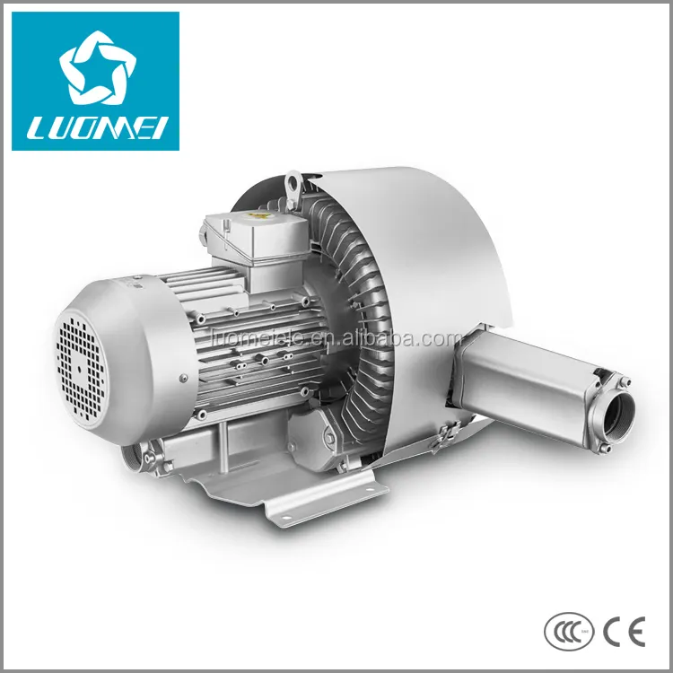 2LM720H57 7.5kw double stage ring blower air vacuum pump