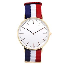 Precio barato reloj occidental a prueba de agua personalizada Logo Ginebra cuarzo avance reloj - Product Image 1