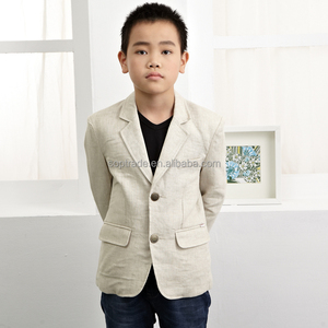 Veste <span class=keywords><strong>Blazer</strong></span> en Lin <span class=keywords><strong>pour</strong></span> Garçon, Mode Enfant, Hiver - Product Image 1