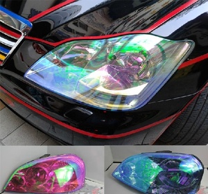 Película Adhesiva para Faros Delanteros de Coche Annhao, 30 cm x 9 m, Efecto Camaleón, Película para Tinte de Luces Traseras - Product Image 2