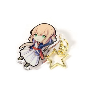 VOGRACE Tùy Chỉnh In Acrylic <span class=keywords><strong>Key</strong></span> Chain Acrylic Charms Đối Với Anime - Product Image 1